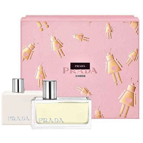 prada amber edp|Prada amber perfume gift set.